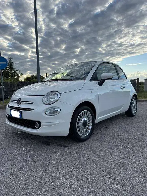 Usata Fiat 500 Lounge 69 CV (50 kW) 2018 Bianco Utilitaria