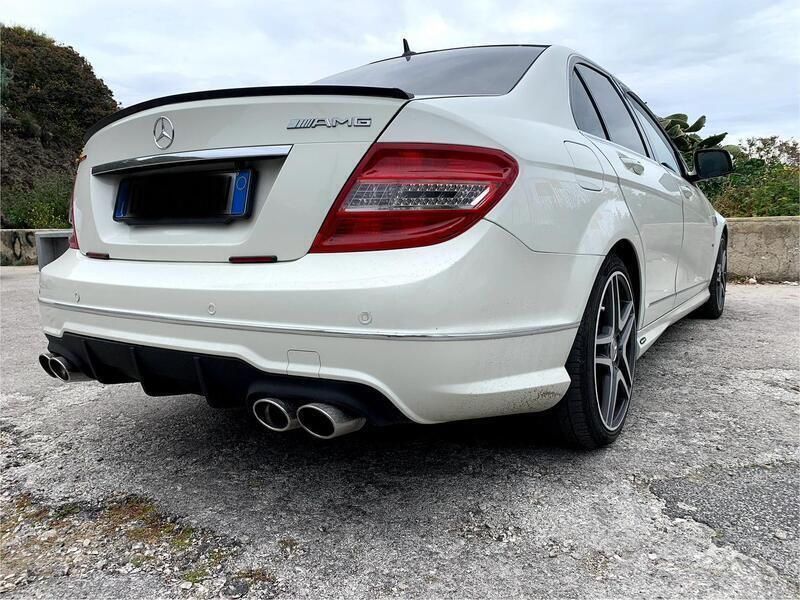 Usata Mercedes C220 AMG 2007 Bianco Berlina