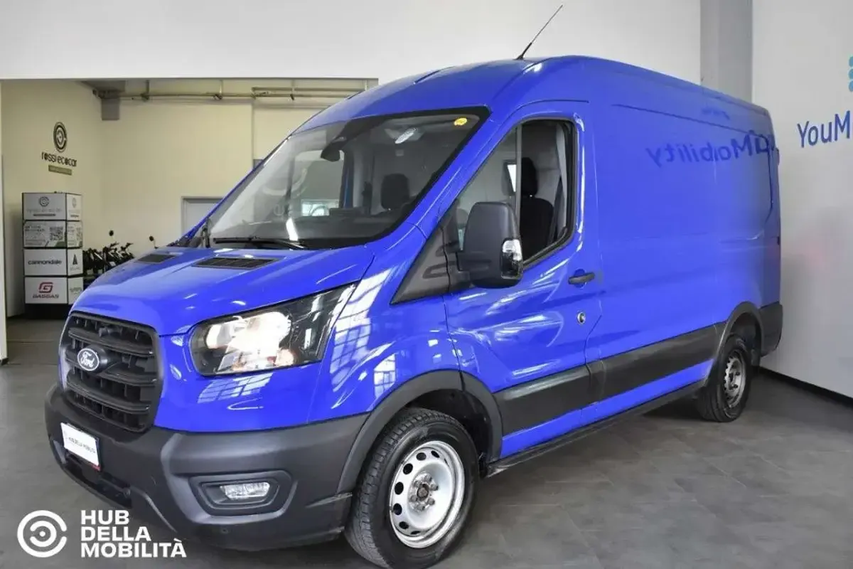 Usata Ford Transit Trend 131 CV (96 kW) 2024 Blu Furgone