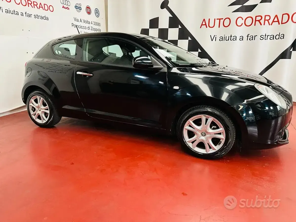 Usata Alfa Romeo MiTo Distinctive 77 CV (56 kW) 2011 Nero Utilitaria