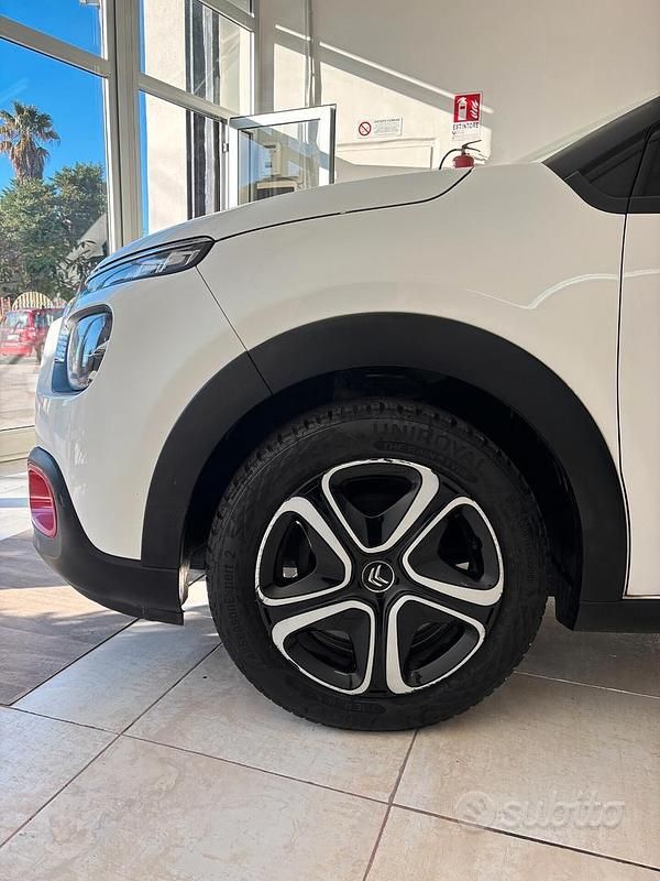 Usata Citroën C3 PureTech 110 CV (80 kW) 2021 Bianco Berlina