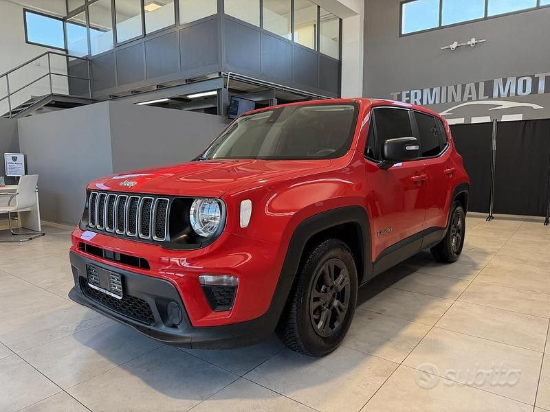 Usata Jeep Renegade Longitude 130 CV (95 kW) 2022 Rosso SUV