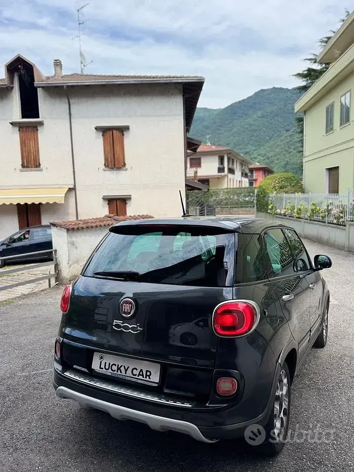 Usata Fiat 500L Trekking 84 CV (61 kW) 2013 Grigio Monovolume