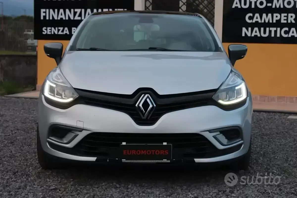 Usata Renault Clio IV GT-Line 110 CV (80 kW) 2017 Grigio Berlina