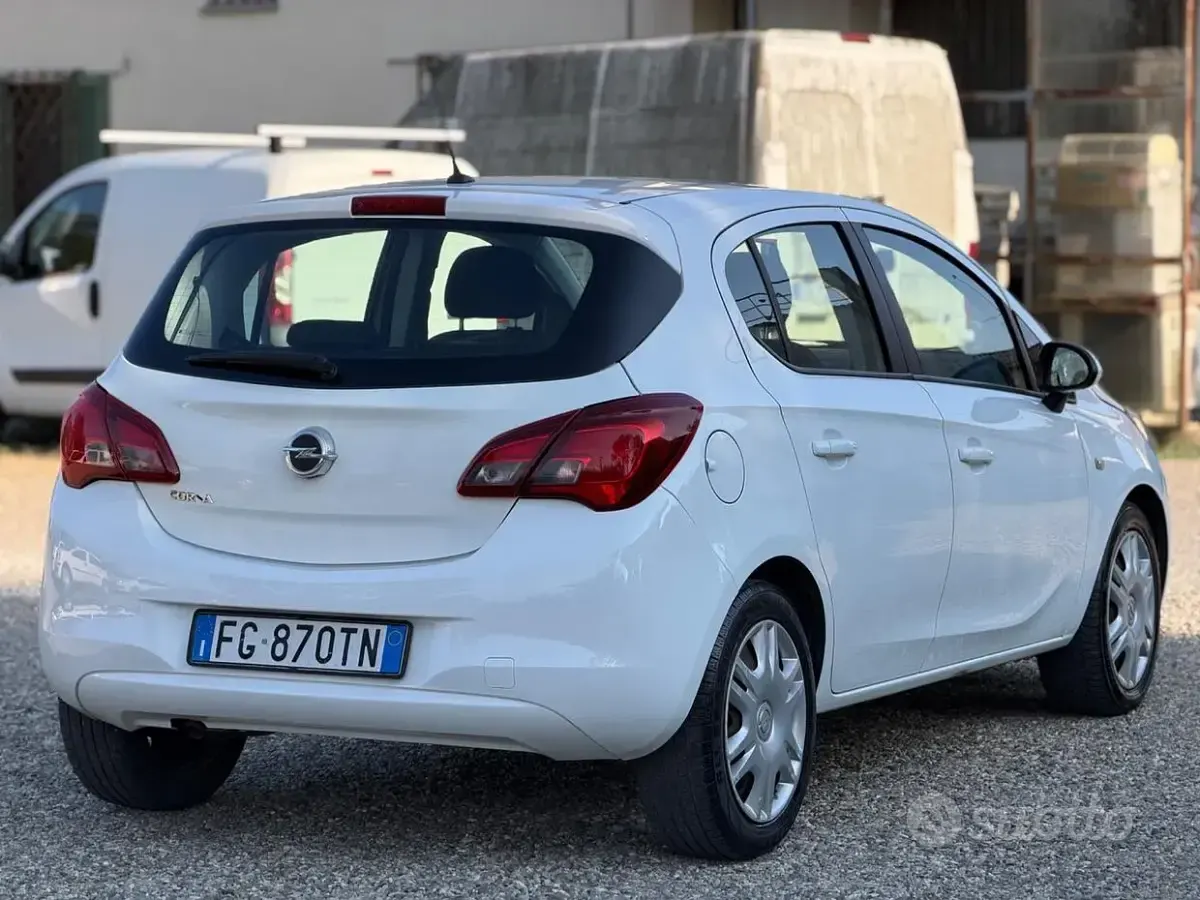 Usata Opel Corsa Innovation 90 CV (66 kW) 2016 Bianco Utilitaria