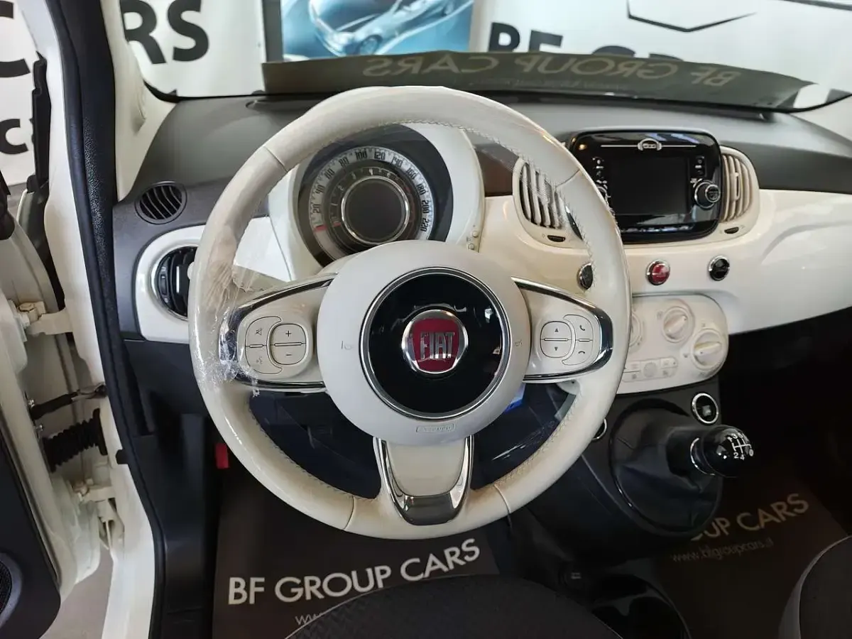 Usata Fiat 500C Lounge 86 CV (63 kW) 2018 Bianca Cabrio