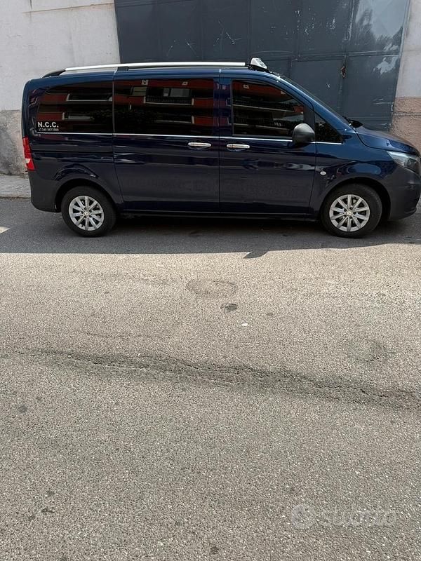 Usata Mercedes Vito 88 CV (64 kW) 2015 Blu Furgone