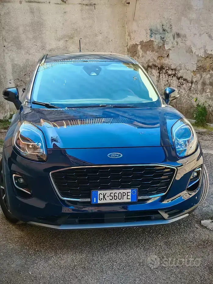 Usata Ford Puma Titanium 120 CV (88 kW) 2022 Blu SUV