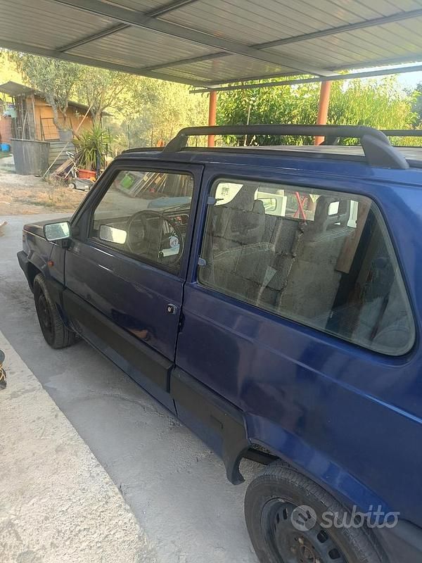 Usata Fiat Panda 39 CV (28 kW) 2000 Blu Utilitaria