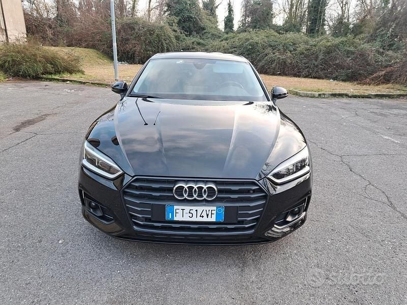 Usata Audi A5 Design 190 CV (139 kW) 2018 Nero Coupé