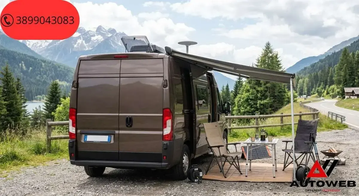 Usata Fiat Ducato 33 120 CV (88 kW) 2021 Marrone Furgone