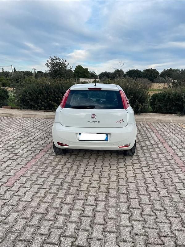 Usata Fiat Punto 75 CV (55 kW) 2015 Bianco Berlina