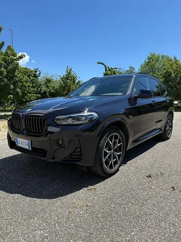 Usata BMW X3 M Sport 184 CV (135 kW) 2022 Blu/azzurro SUV