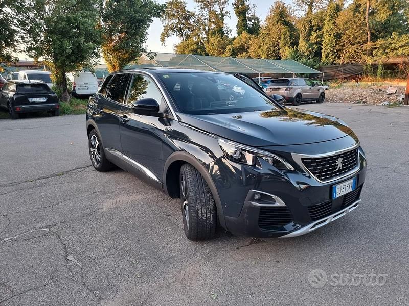 Usata Peugeot 3008 GT-line 131 CV (96 kW) 2019 Grigio Berlina