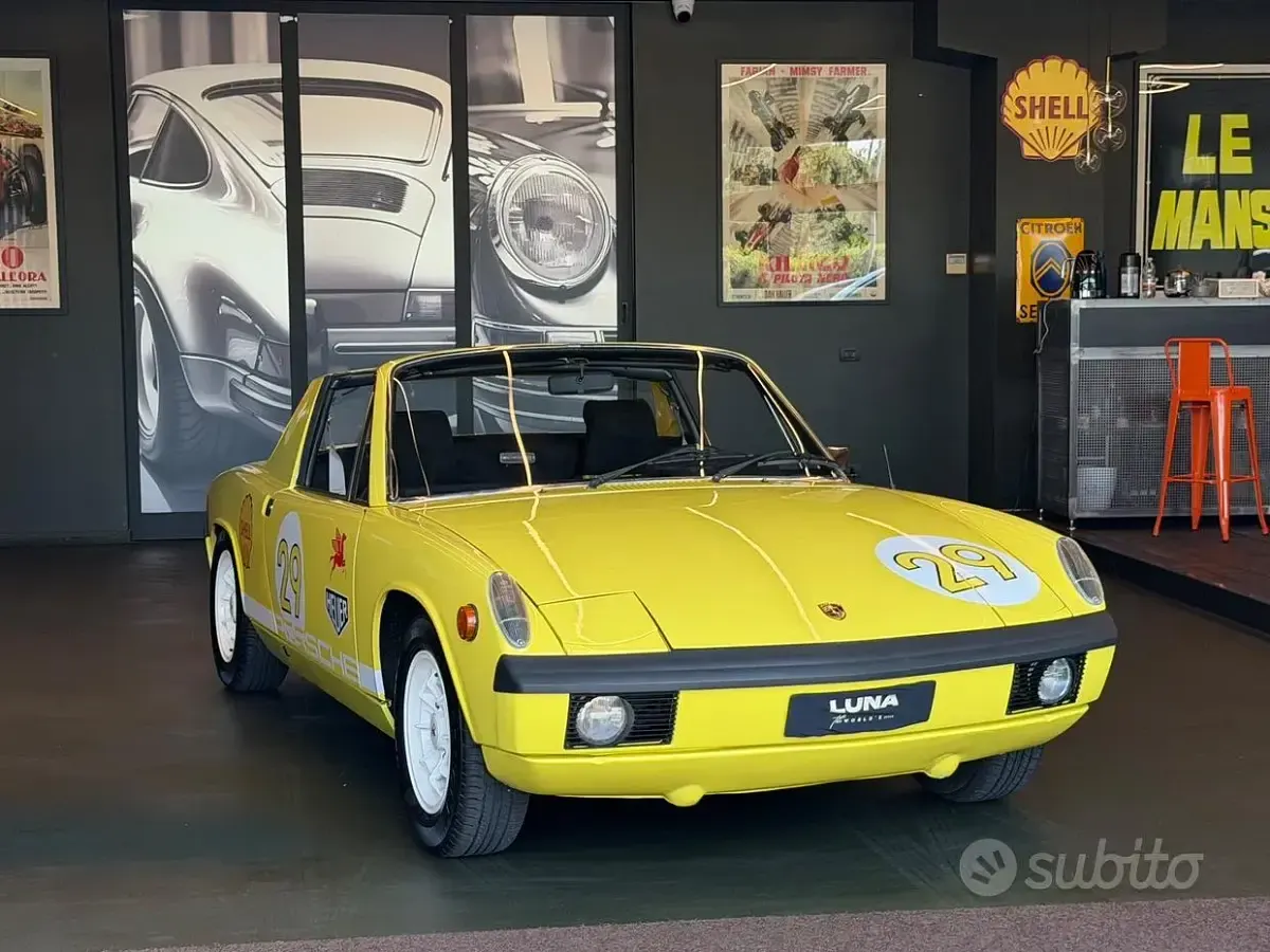 Usata Porsche 914 80 CV (58 kW) 1970 Giallo Cabrio