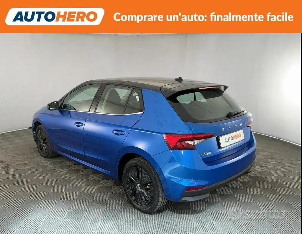 Usata Skoda Fabia 95 CV (69 kW) 2021 Bluazzurro Utilitaria