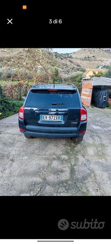 Usata Jeep Compass 136 CV (100 kW) 2011 Blu SUV