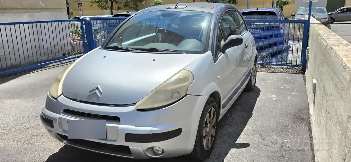 Usata Citroën C3 Pluriel 68 CV (50 kW) 2005 Grigio Cabrio