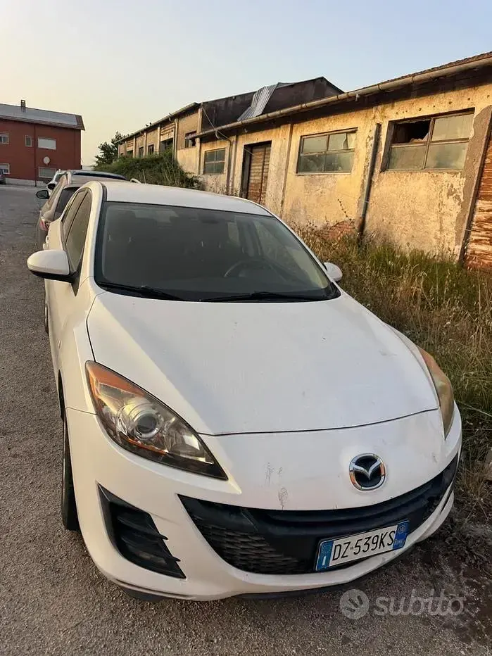 Usata Mazda 3 150 CV (110 kW) 2011 Bianco Berlina
