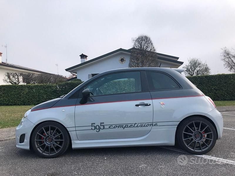 Usata Abarth 595 Competizione 159 CV (116 kW) 2014 Grigio Utilitaria