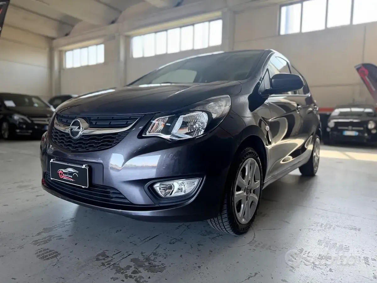 Usata Opel Karl Cosmo 75 CV (55 kW) 2015 Grigio Utilitaria
