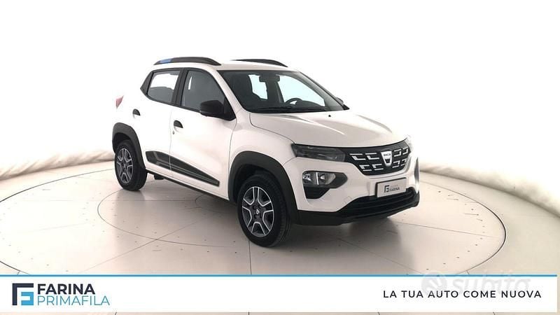 Usata Dacia Spring Comfort 33 kW (45 CV) 2021 Bianco Utilitaria