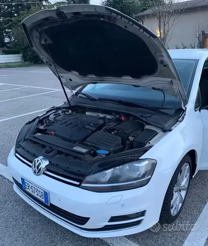 Usata VW Golf VII 150 CV (110 kW) 2013 Bluazzurro Berlina