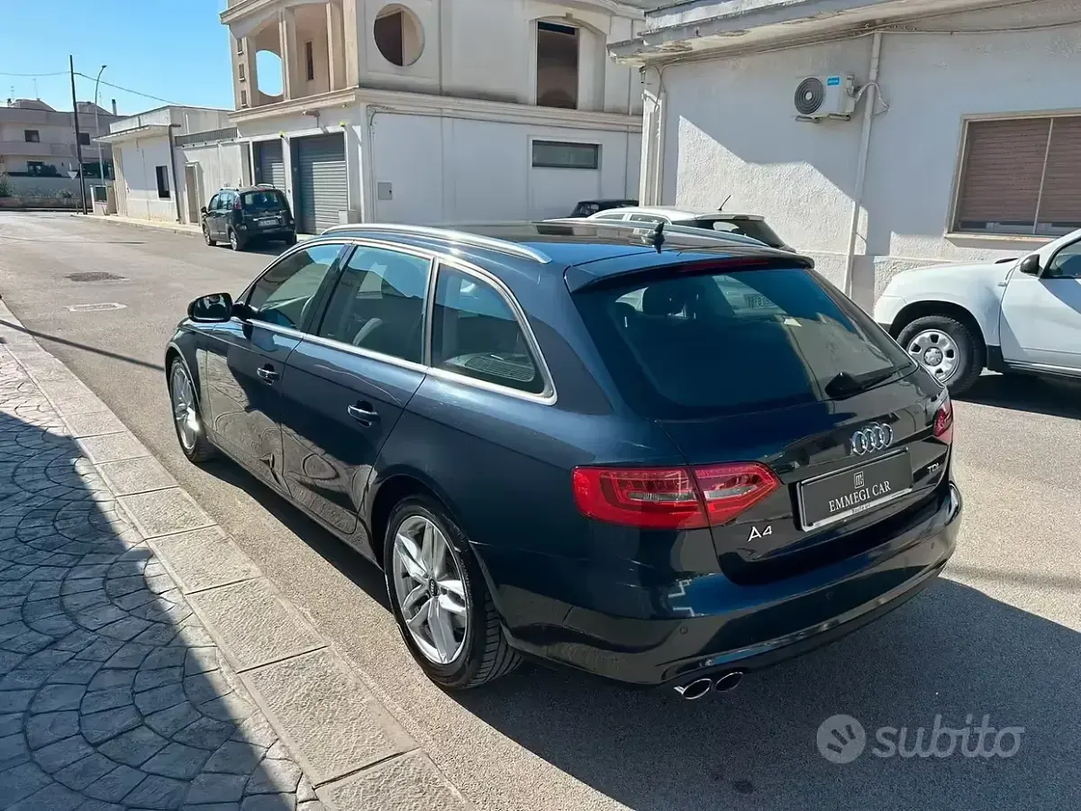 Occasion Audi A4 Advanced 136 PK (100 kW) 2013 Blauw Stationwagen