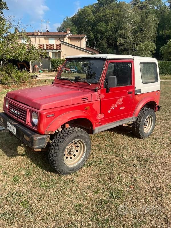 Usata Suzuki Samurai 1993 Rosso SUV