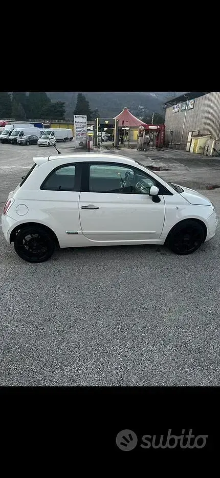 Usata Fiat 500 85 CV (62 kW) 2012 Bianco Berlina