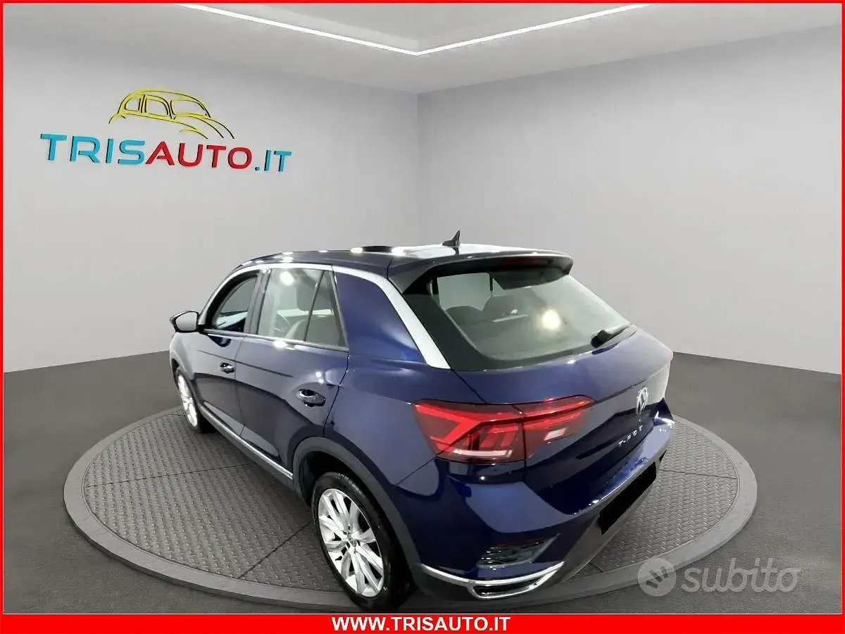 Usata VW T-Roc Advance 150 CV (110 kW) 2020 Blu SUV