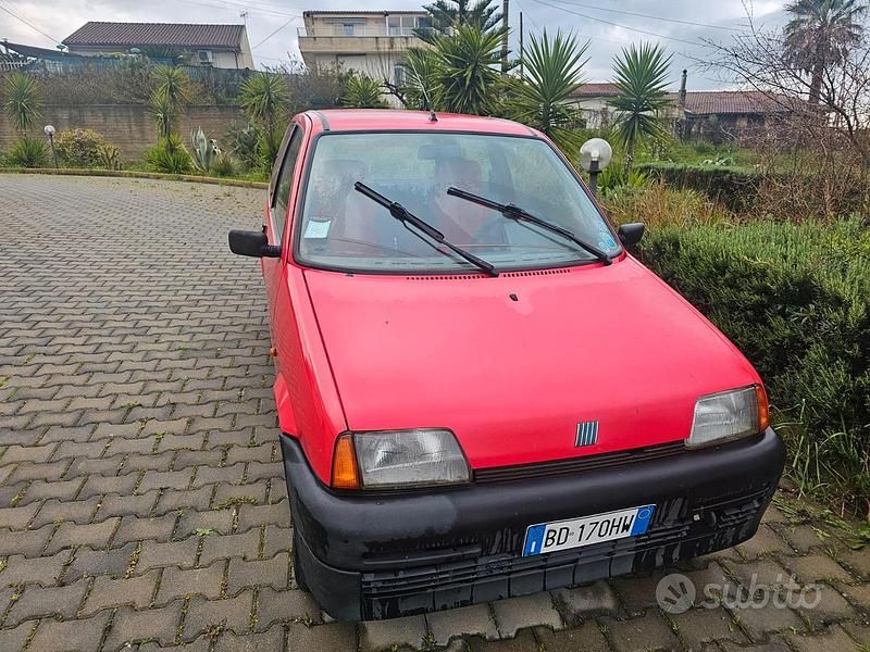 Usata Fiat 500 1997 Rosso Utilitaria