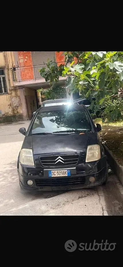 Usata Citroën C2 68 CV (50 kW) 2007 Nero Utilitaria