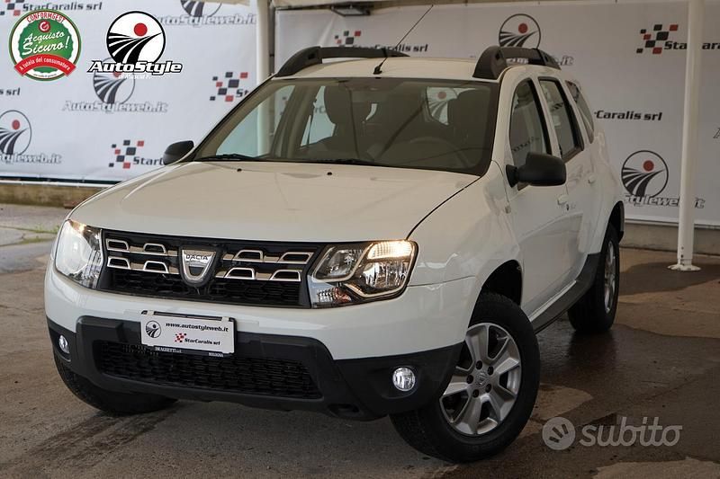 Bianco Usata 2016 Dacia Duster SUV | 9900 € (Buon prezzo) - Immagine 1/4