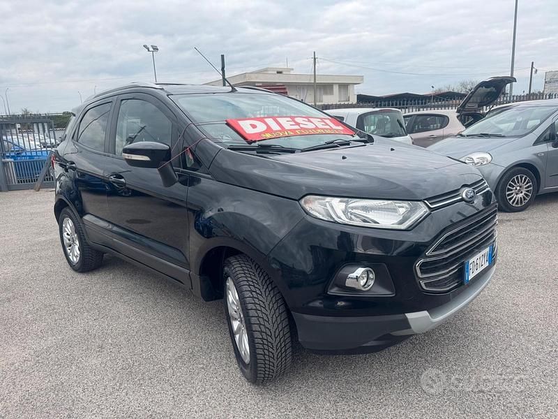 Usata Ford Ecosport Titanium S 95 CV (69 kW) 2016 Nero SUV