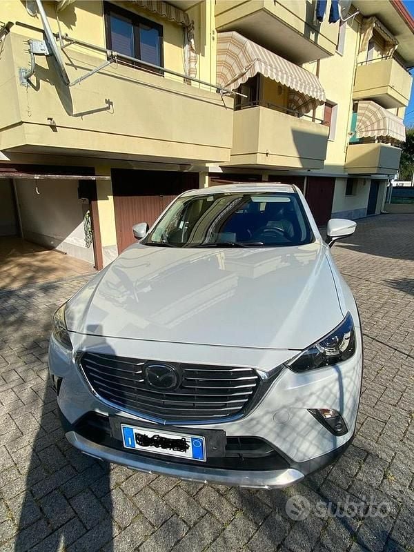 Usata Mazda CX-3 Exceed 105 CV (77 kW) 2015 Bianco SUV