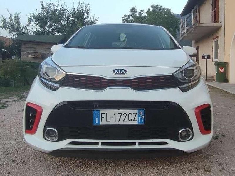 Usata Kia Picanto GT-Line 84 CV (61 kW) 2017 Bianco Utilitaria