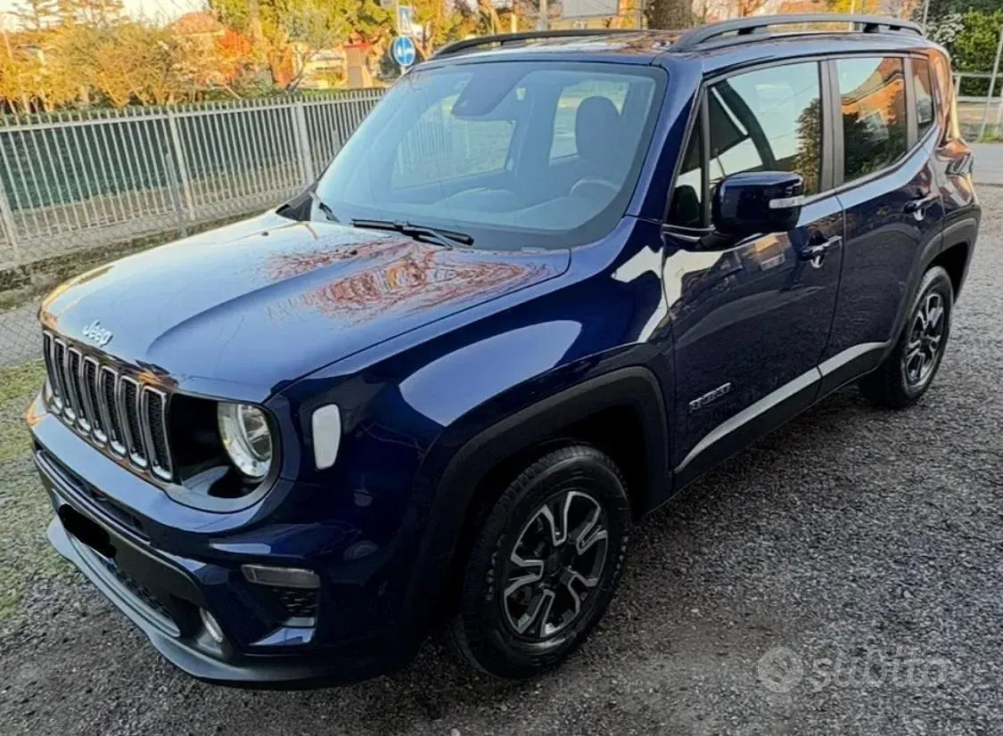 Usata Jeep Renegade Longitude 120 CV (88 kW) 2019 Bluazzurro SUV