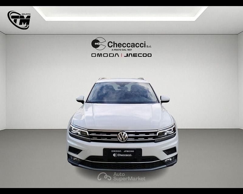 Usata VW Tiguan Advance 150 CV (110 kW) 2019 Bianco SUV
