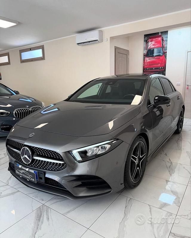 Usata Mercedes A200 Premium 150 CV (110 kW) 2021 Grigio Berlina