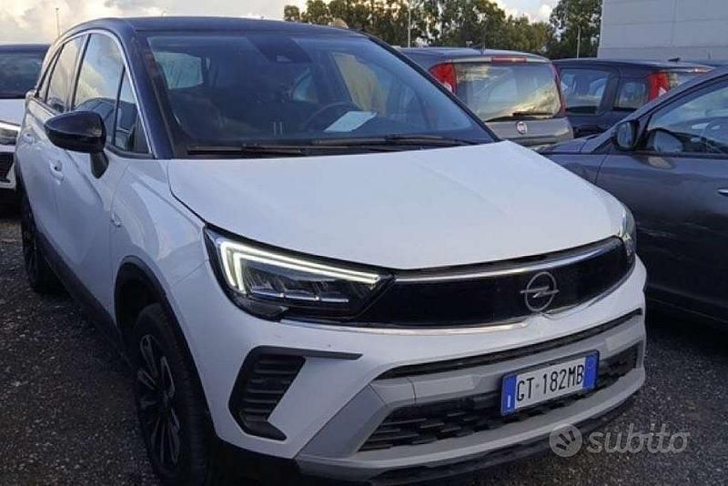 Bianco Usata 2024 Opel Crossland Elegance SUV | 14.600 € (Buon prezzo) - Immagine 1/1