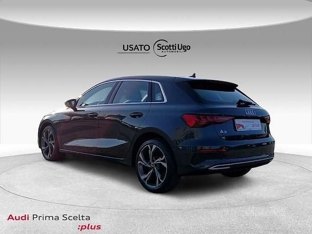 Usata Audi A3 Advanced Plus 116 CV (85 kW) 2024 Grigio manhattan metallizzato Berlina