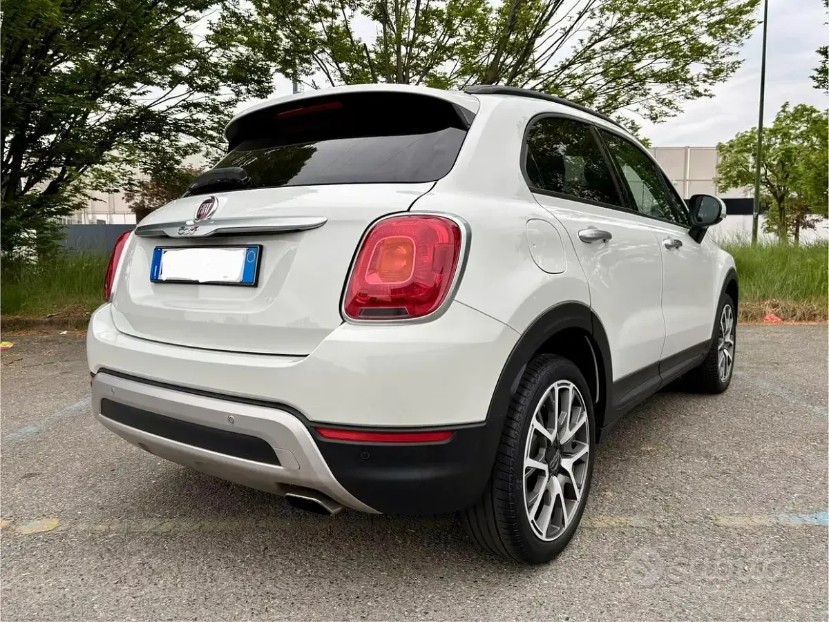 Usata Fiat 500X Cross Plus 140 CV (102 kW) 2017 Bianco SUV
