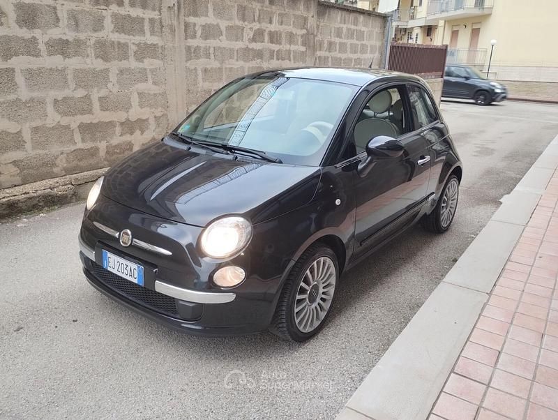 Usata Fiat 500 Lounge 95 CV (69 kW) 2012 Nero Berlina