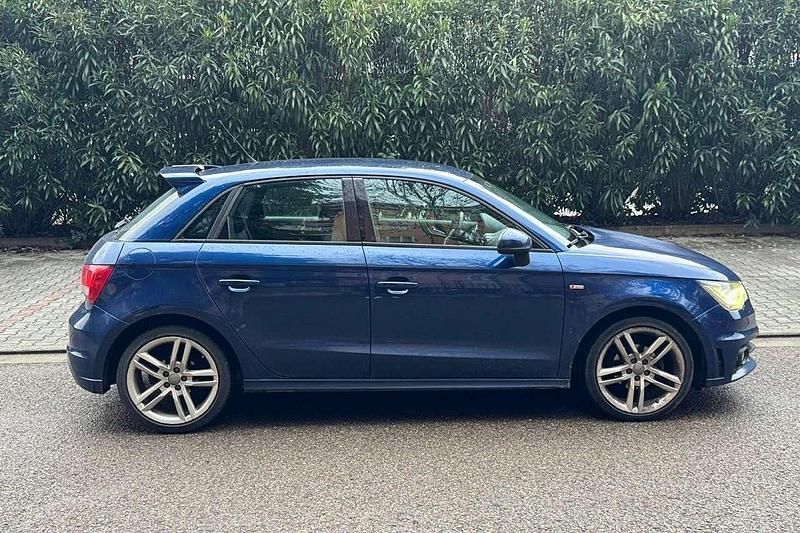 Usata Audi A1 S-Line 90 CV (66 kW) 2014 Blu Utilitaria