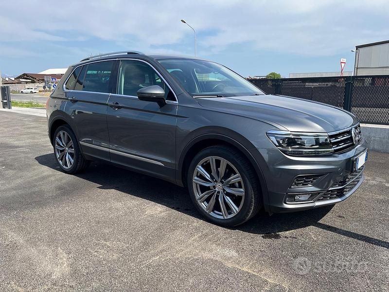 Usata VW Tiguan Advance 150 CV (110 kW) 2018 Grigio SUV
