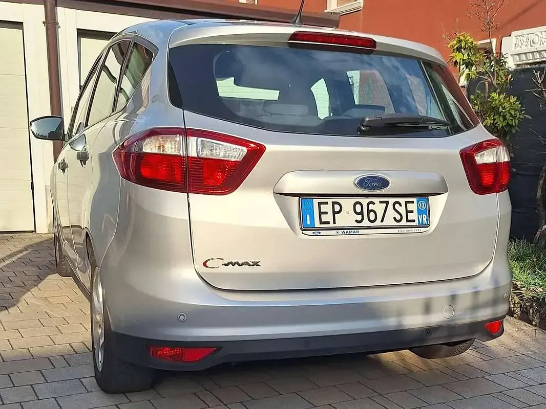 Usata Ford C-MAX 116 CV (85 kW) 2012 Argento Monovolume