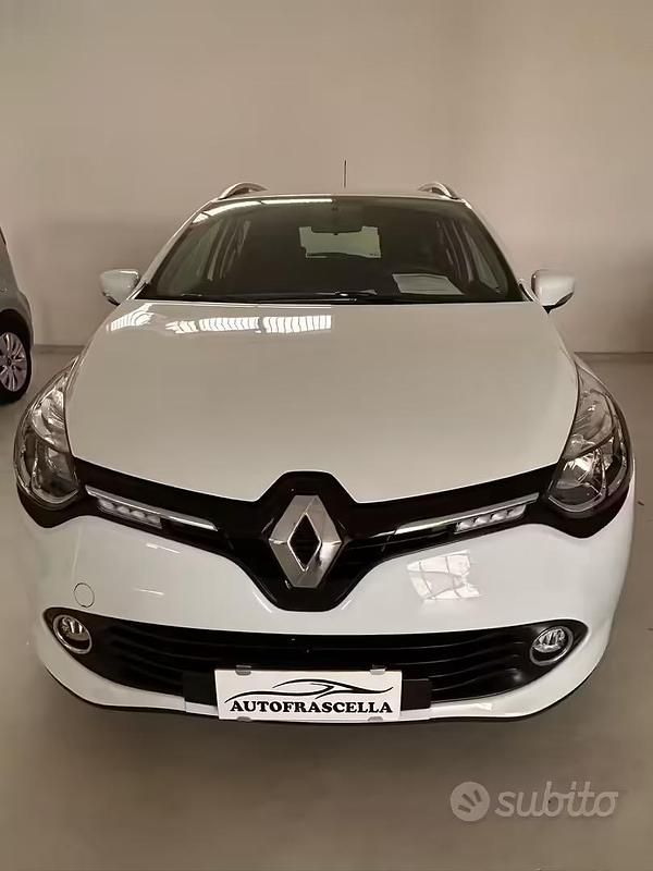 Usata Renault Clio IV 75 CV (55 kW) 2015 Bianco Berlina