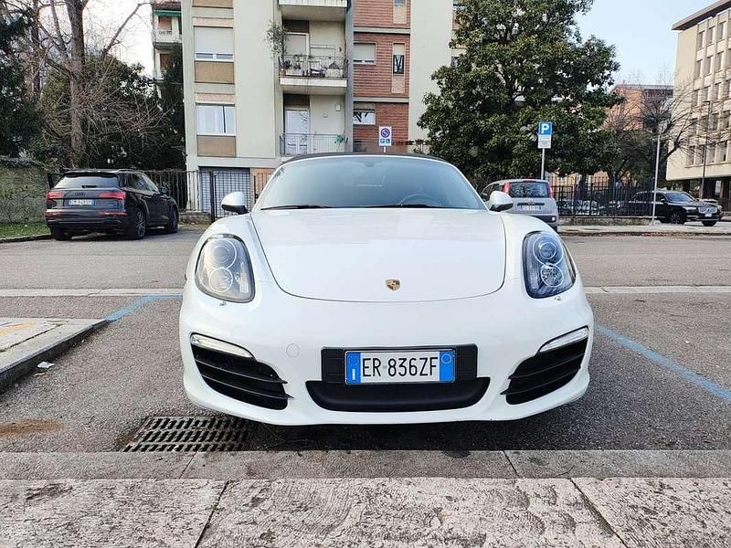 Usata Porsche Boxster 265 CV (194 kW) 2013 Bianco Cabrio