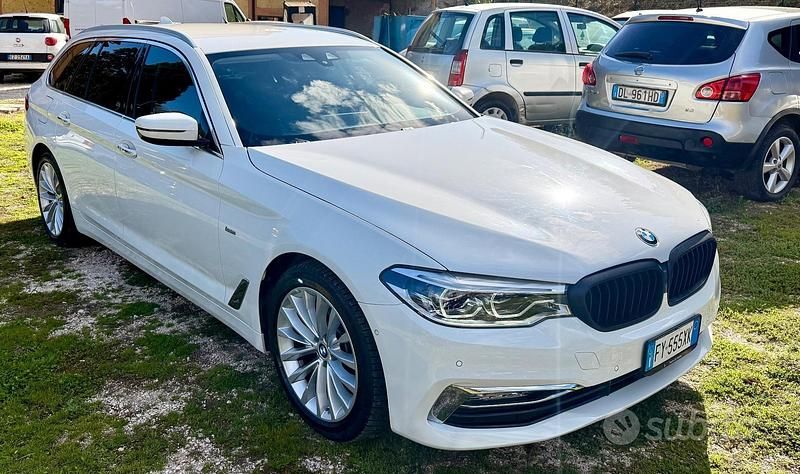Usata BMW 520 Luxury Line 190 CV (139 kW) 2019 Bianco Station wagon